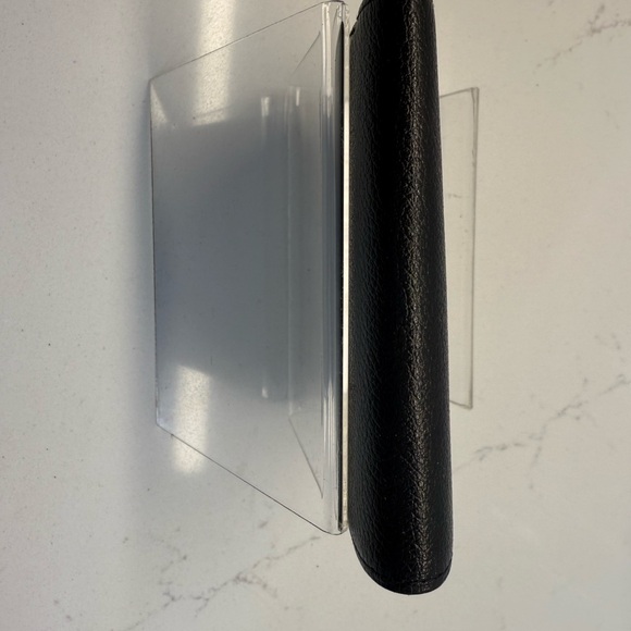 Yves Saint Laurent YSL Vintage Compact Black Kiss Lock Wallet - Picture 5 of 10